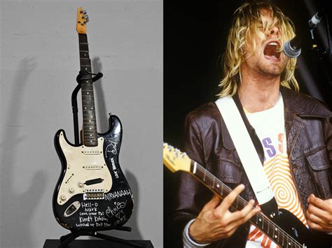Kurt Cobain’s smashed-up guitar sells for almost $600,000—nearly 10 times the auction estimate